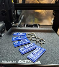 Image 1 of Bulk Custom 3D Printed Keychains | Personalized Logo Keychain | Event Keychains | Business Brandi...
