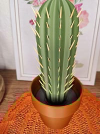 Image 5 of Cactus Toothpick Dispenser | Holds 117 Toothpicks | Unique Kitchen Accessory |Fake Plant Decor |F...