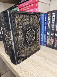 Image 3 of 3D Printed Storage Tome Dice Box| Fantasy Book Box | RPG and Bookmark Organizer | Dice Box | Two ...