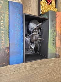 Image 3 of Demon Book Nook | Void Reaper Bookshelf Insert | Themed book | Dark Fantasy Decor | Wizard Book N...