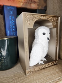 Image 3 of White Owl Book Nook | Magical Owl Theme