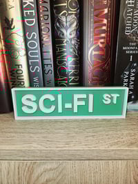 Image 10 of Library Street Signs-Book Genre Street Signs - Self Standing