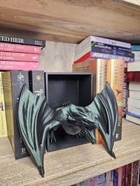 Image 2 of Dragon themed Book Nook - Perfect Fantasy Decor for Bookshelves