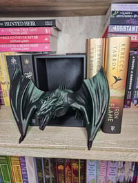 Image 3 of Dragon themed Book Nook - Perfect Fantasy Decor for Bookshelves