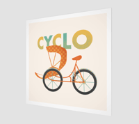 Cyclo Art Print