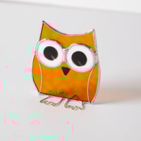 Image 1 of Stained Glass Owl