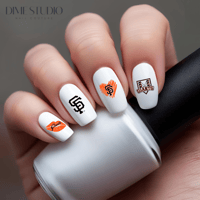 Image 1 of SF GIANTS BASEBALL NAIL DECALS 