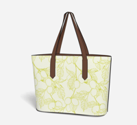 Image 2 of Vegan Leather Tote - Fresh Squeezed