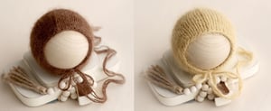 Image of Angora Bonnet - mink/camel
