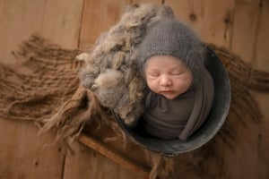 Image of Angora Bonnet - Carbon