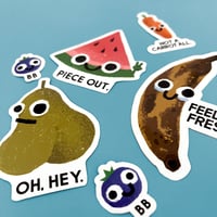 Image 2 of Produce Pals: Sticker Pack No. 1
