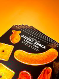 Image 2 of Cheesy Snack Sticker Pack