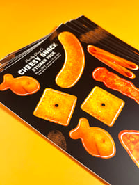 Image 3 of Cheesy Snack Sticker Pack