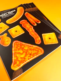 Image 4 of Cheesy Snack Sticker Pack