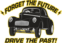 Image 1 of T-Shirt 41 Willys Gasser Forget The Future - Drive The Past