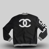 Image 4 of Iconic Luxe Varsity Jacket