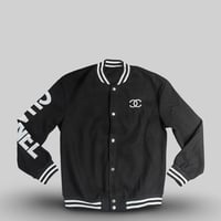 Image 5 of Iconic Luxe Varsity Jacket