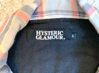 Image 3 of Hysteric Glamour layered effect shirt, made in Japan, size L (fits M)