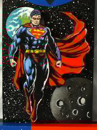Image 6 of Superman 3D Wooden Diorama Wall Décor