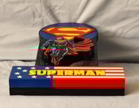 Image 12 of Superman 3D Wooden Diorama Wall Décor