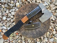 Image 1 of Damascus steel axe