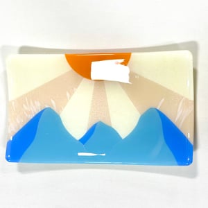 Image of The Mountain Range Rectangular Dish-12"x7"
