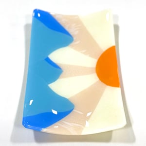 Image of The Mountain Range Rectangular Dish-12"x7"
