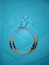 Handmade Native American earrings 