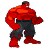 The Red Hulk - Matte Sticker!