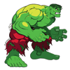 The Incredible Hulk - Matte Sticker!