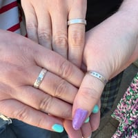 Image 3 of Design and Make your own Unique Silver Band Ring