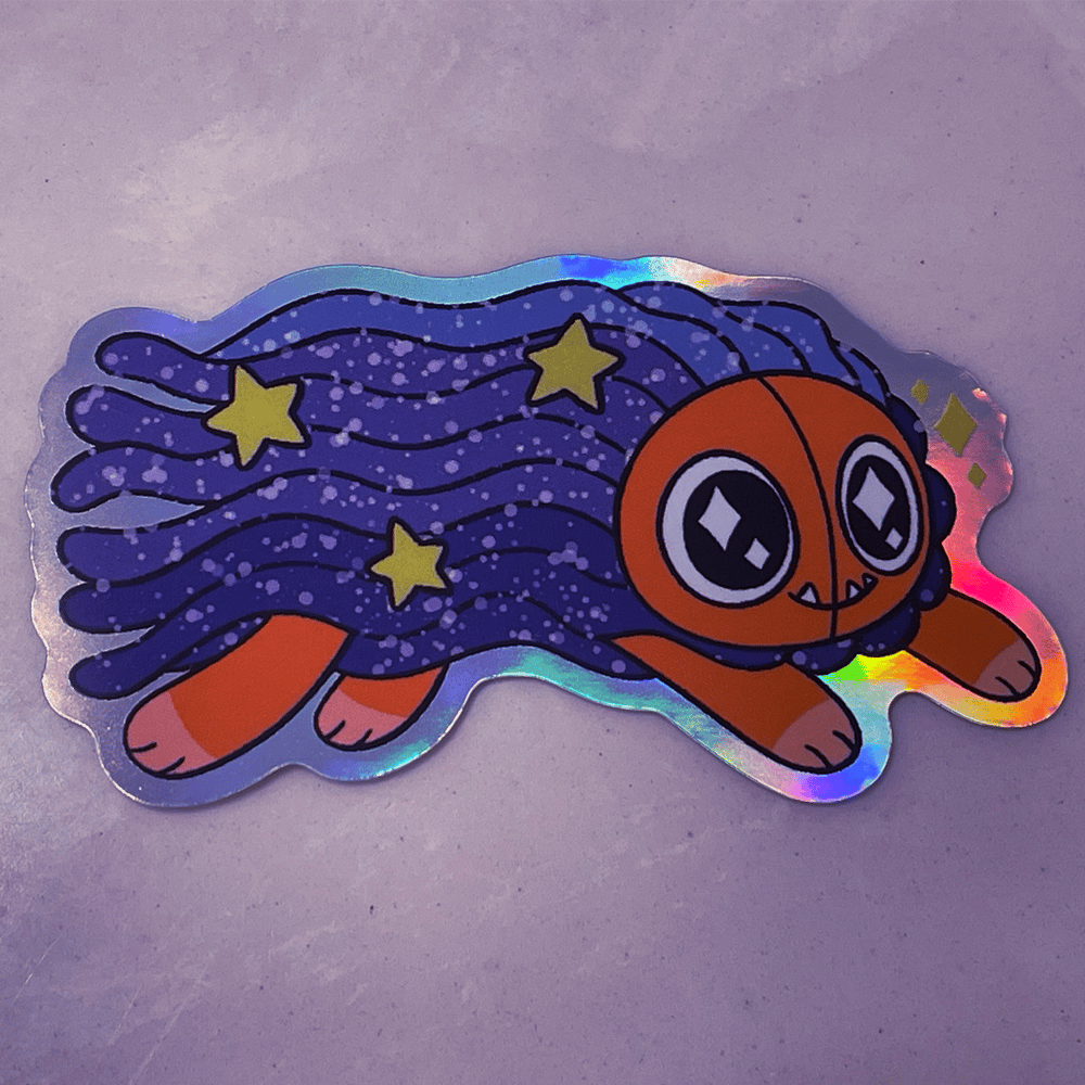 Image of Cosmoby (Space Yarnaby) Sticker