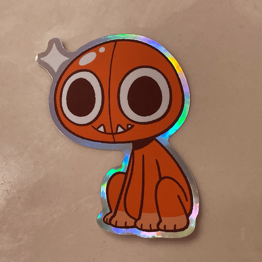 Image of Baldaby (Bald Yarnaby) Sticker