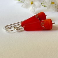 Image 1 of Orange Earrings