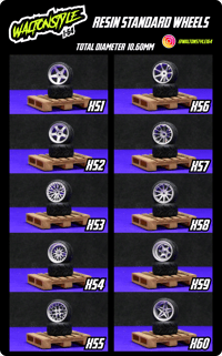 Image 6 of RESIN STANDARD WHEELS   