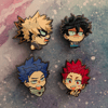 Emote MHA Pins