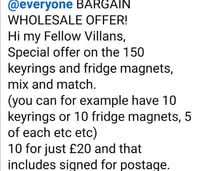 Image 2 of 10 Keyrings and or fridge magnet offer