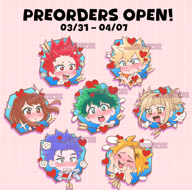 Valentines Pins OE Variant