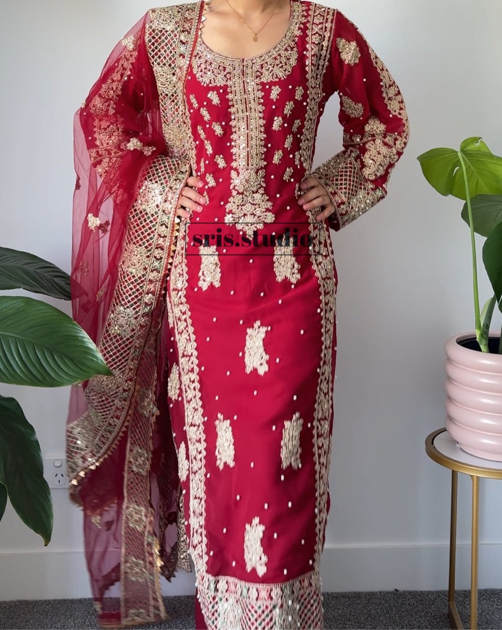 Image of Raani three piece set kurtha set 