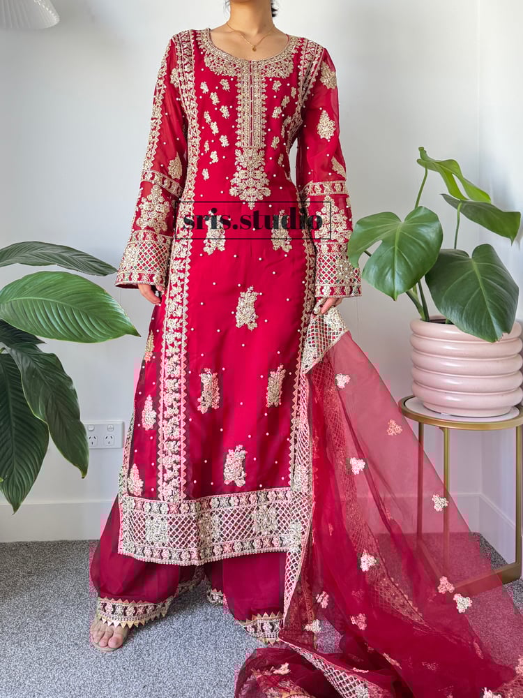 Image of Raani three piece set kurtha set