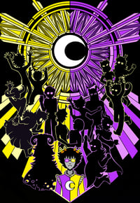 Image 2 of [PREORDER] Dancing Silhouettes Black T-Shirt
