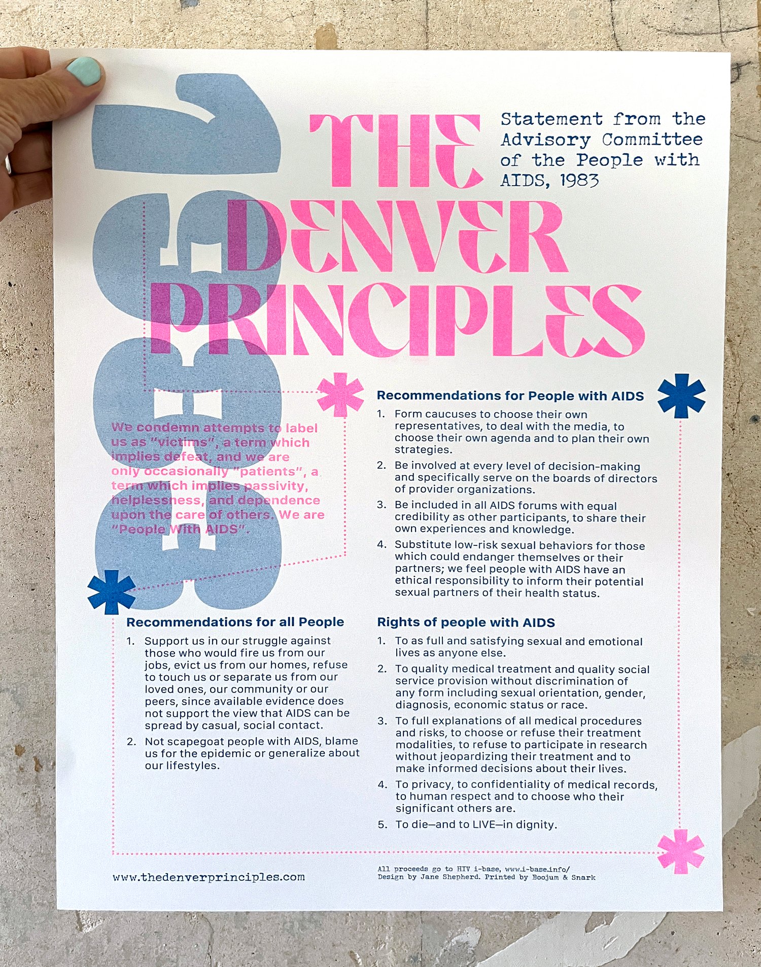 The Denver Principles