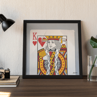 Image 1 of 'Cut To The Heart' Print