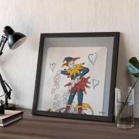 Image 2 of 'Fallen For The Joker' Print