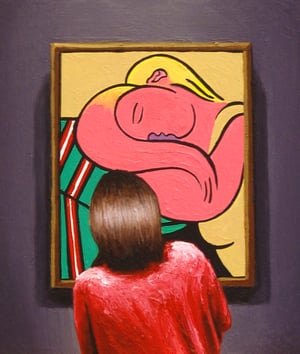 Image of Woman Sleeping