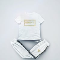 Image 6 of Golden Muse Luxe Tracksuit Set
