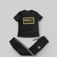 Image 2 of Golden Muse Luxe Tracksuit Set