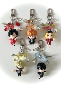 haikyuu keychains 