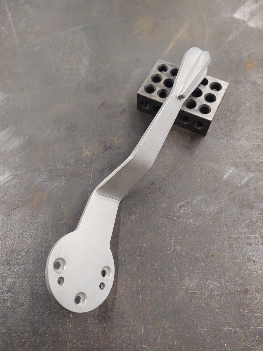 Image of Stainless steel 4 speed shift lever( layed back) 