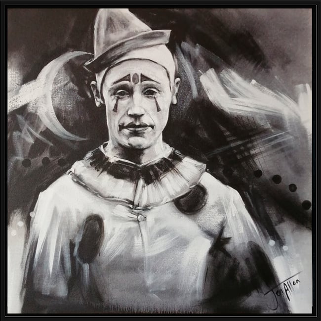 Original Painting<BR>'When the Laughter Fades'